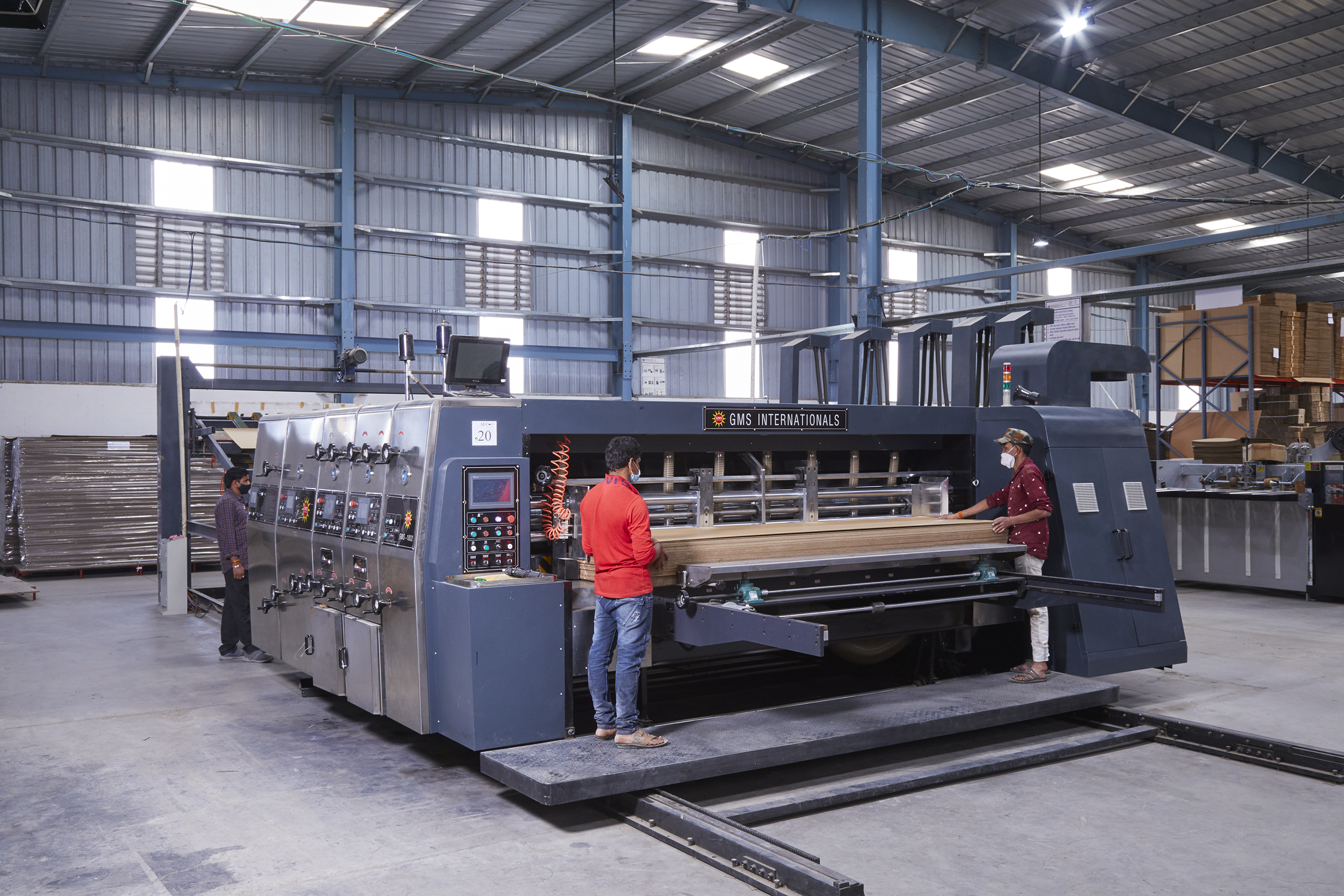 Modern manufacturing facility
